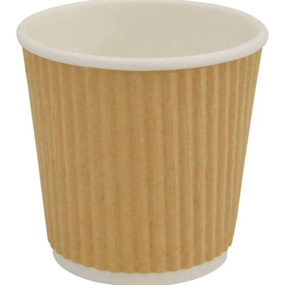 vidaXL Papieren koffiekopjes met deksel 1000 st 4oz 100 ml