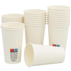 vidaXL Papieren koffiekopjes 1000 st 4oz 100 ml bruin