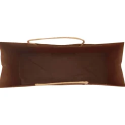 vidaXL Papieren zakken 250 st met hengsels 45x17x48 cm zwart