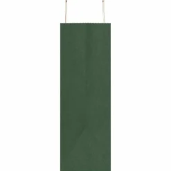 vidaXL Papieren zakken 250 st met hengsels 54x15x49 cm groen