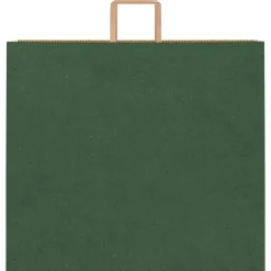 vidaXL Papieren zakken 250 st met hengsels 54x15x49 cm groen