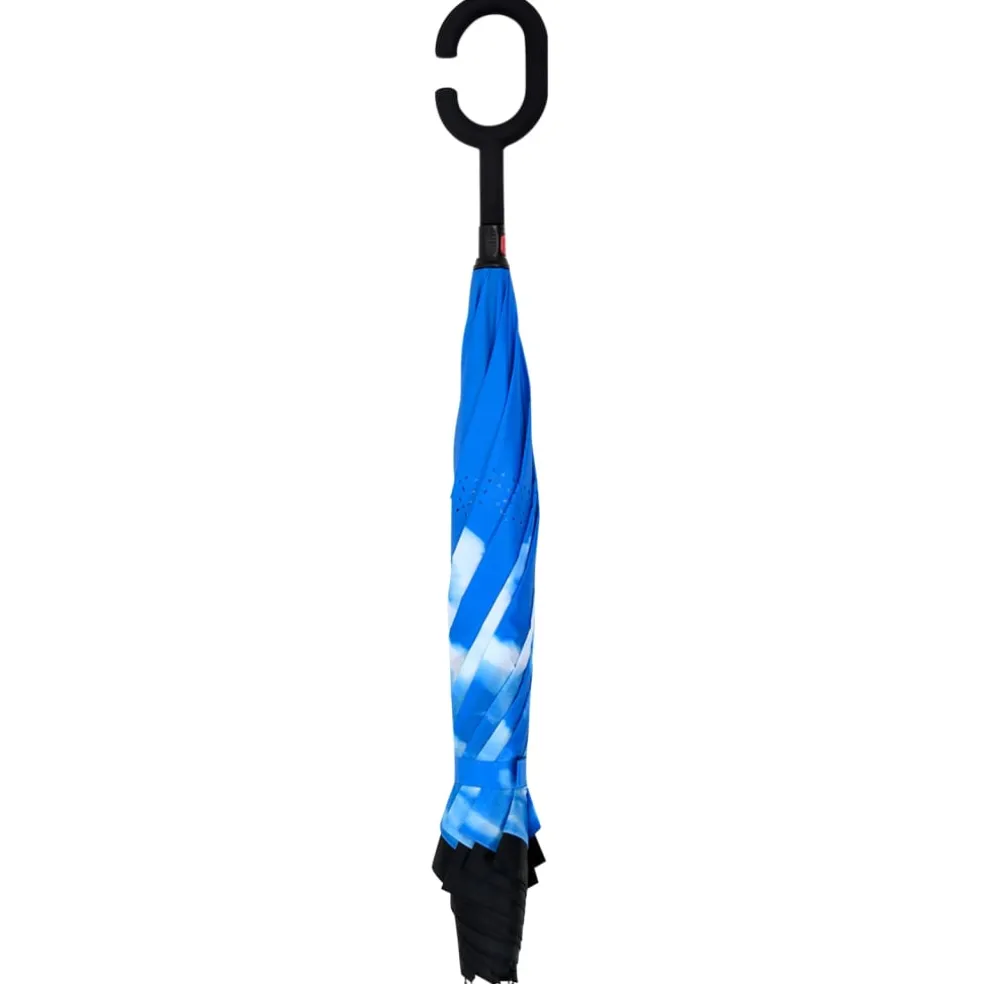 vidaXL Paraplu C-handgreep 108 cm zwart