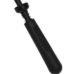 vidaXL Paraplu 130 cm zwart