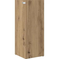 vidaXL Paraplu Standaard Artisan Eiken 25 x 24,5 x 64 cm Bewerkt hout