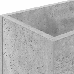 vidaXL Paraplu Standaard Beton Grijs 40 x 20 x 55,5 cm Bewerkt hout