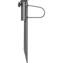 vidaXL Parasolstandaards met pennen 2 st 19x42 cm gegalvaniseerd staal