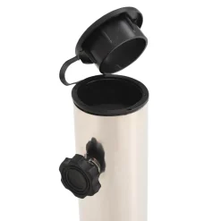 vidaXL Parasolvoet rond 20 kg graniet