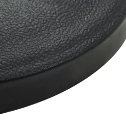 vidaXL Parasolvoet rond 19 kg polyresin zwart