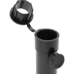 vidaXL Parasolvoet voor Ø38/48 mm stok staal matzwart