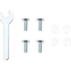 vidaXL Parasolvoet voor Ø38/48 mm stok staal zilverkleurig