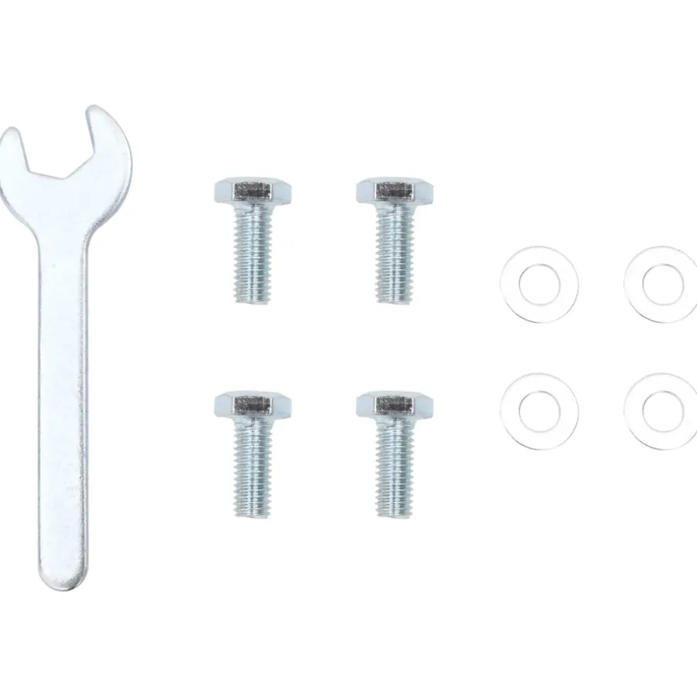 vidaXL Parasolvoet voor Ø38/48 mm stok staal zilverkleurig