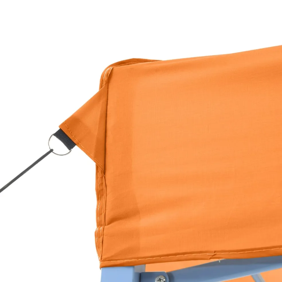 vidaXL Partytent inklapbaar pop-up 410x279x315 cm oranje