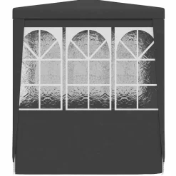 vidaXL Partytent met zijwanden professioneel 90 g/m² 2x2 m antraciet