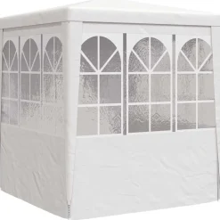 vidaXL Partytent met zijwanden professioneel 90 g/m² 2x2 m wit