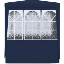 vidaXL Partytent met zijwanden professioneel 90 g/m² 2x2 m blauw