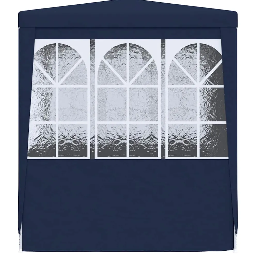 vidaXL Partytent met zijwanden professioneel 90 g/m² 2x2 m blauw