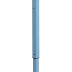 vidaXL Partytent met 4 zijwanden inklapbaar 3x6 m staal crème