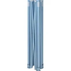 vidaXL Partytent met 4 zijwanden inklapbaar 280x410x315 cm staal wit