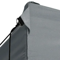 vidaXL Partytent 280 x 410 x 315 cm Antracietkleurig Oxford Stof