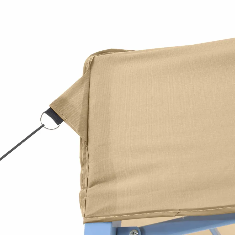 vidaXL Partytent 292 x 580 x 315 cm Beige Oxford Stof