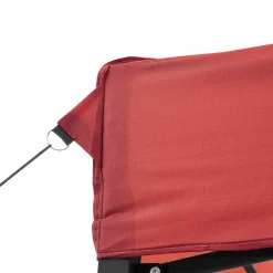 vidaXL Partytent 200 x 200 x 306 cm Bordeauxrood Oxford Stof