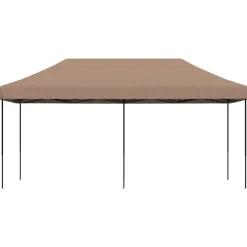 vidaXL Partytent 292 x 580 x 315 cm Bruin Oxford Stof