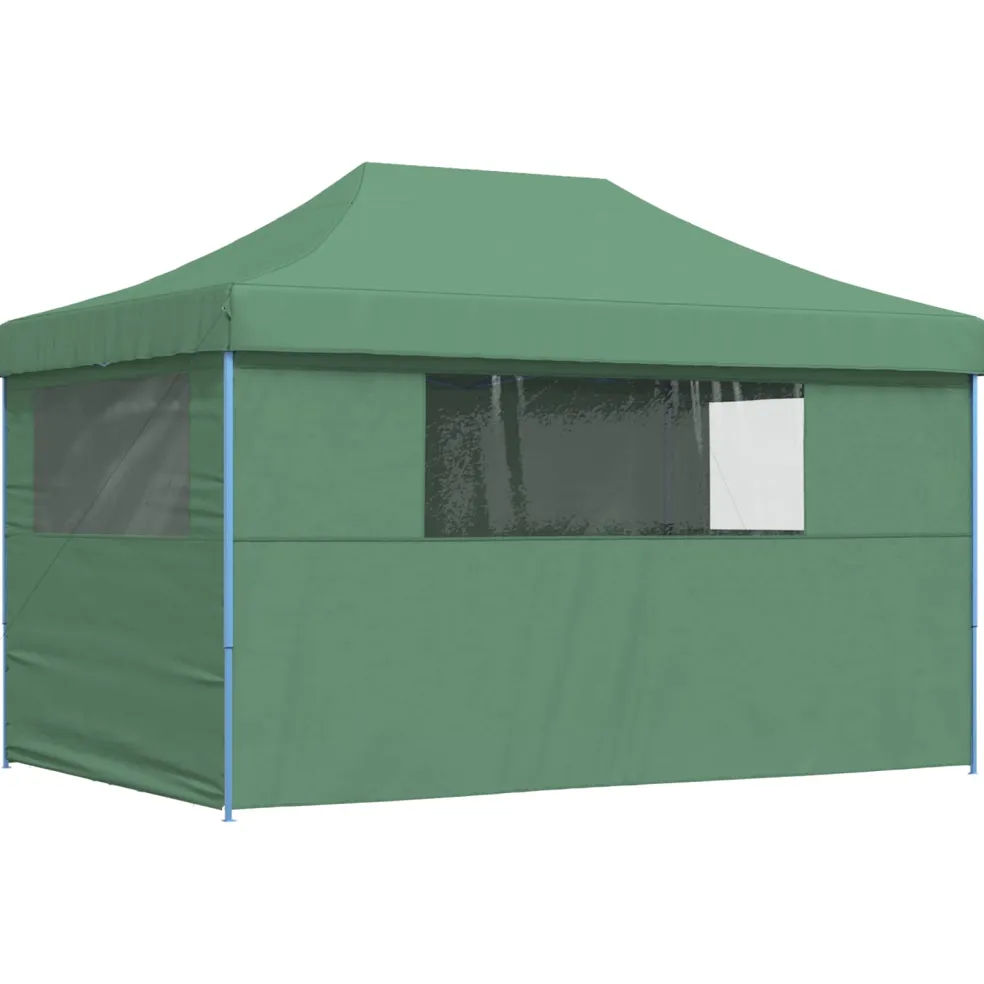 vidaXL Partytent 292 x 440 x 315 cm Groen Oxford Stof