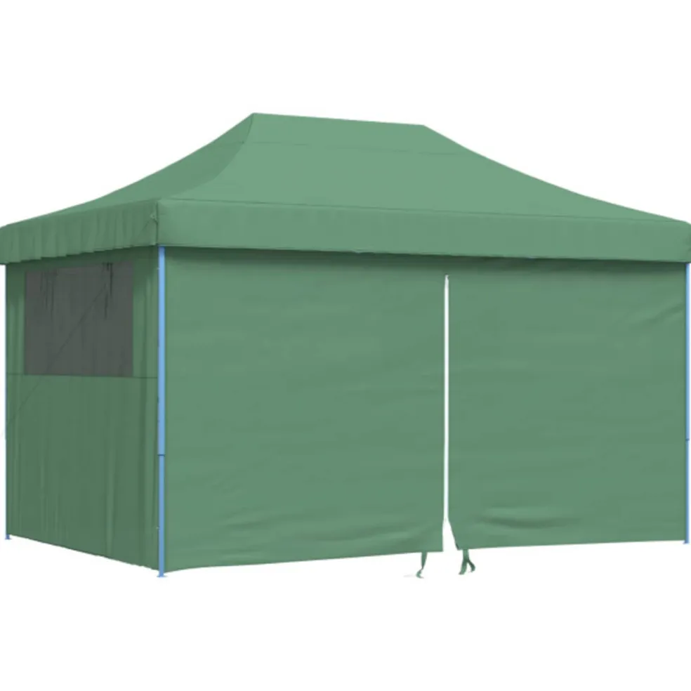 vidaXL Partytent 292 x 440 x 315 cm Groen Oxford Stof
