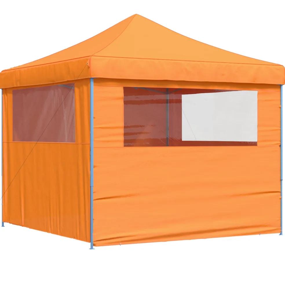 vidaXL Partytent 292 x 292 x 315 cm Oranje Oxford Stof