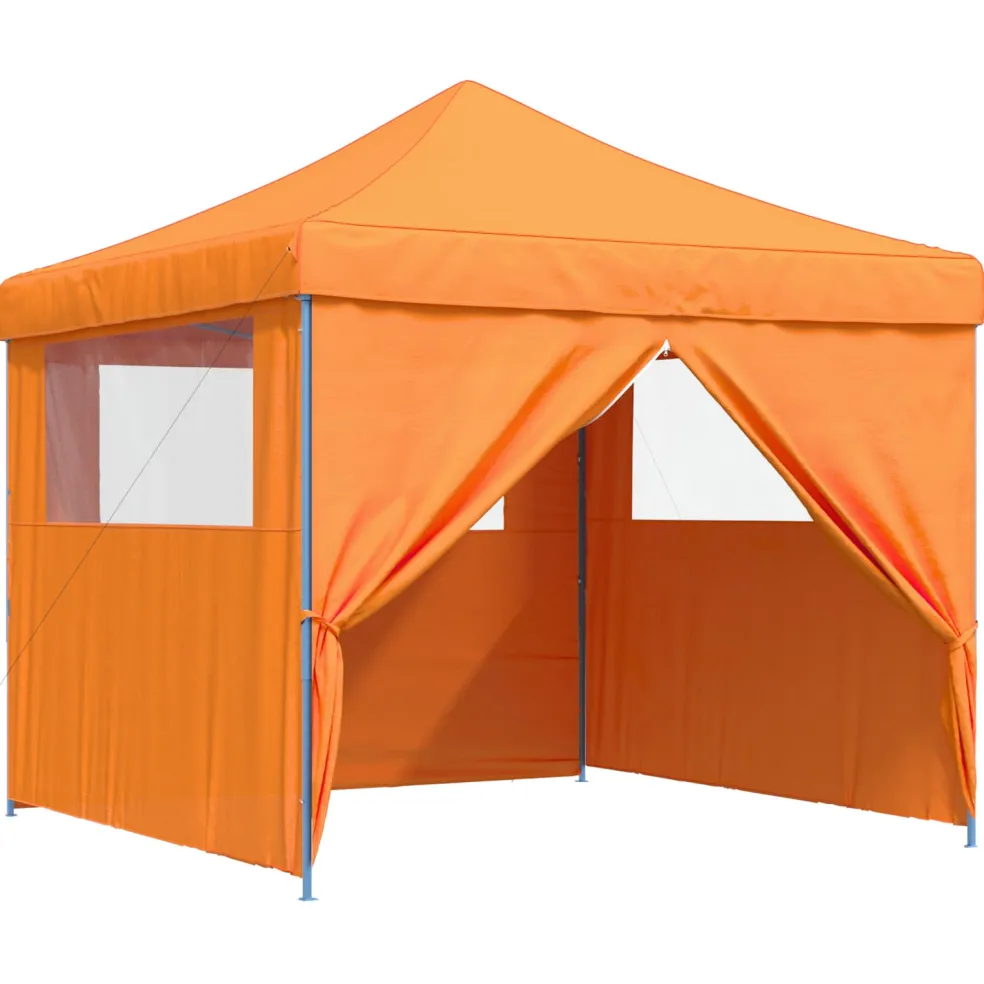 vidaXL Partytent 292 x 292 x 315 cm Oranje Oxford Stof