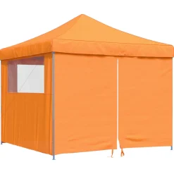vidaXL Partytent 292 x 292 x 315 cm Oranje Oxford Stof