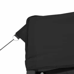 vidaXL Partytent 292 x 440 x 315 cm Zwart Oxford Stof