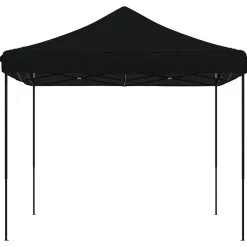 vidaXL Partytent 292 x 292 x 315 cm Zwart Oxford Stof