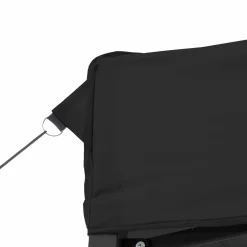 vidaXL Partytent 292 x 292 x 315 cm Zwart Oxford Stof