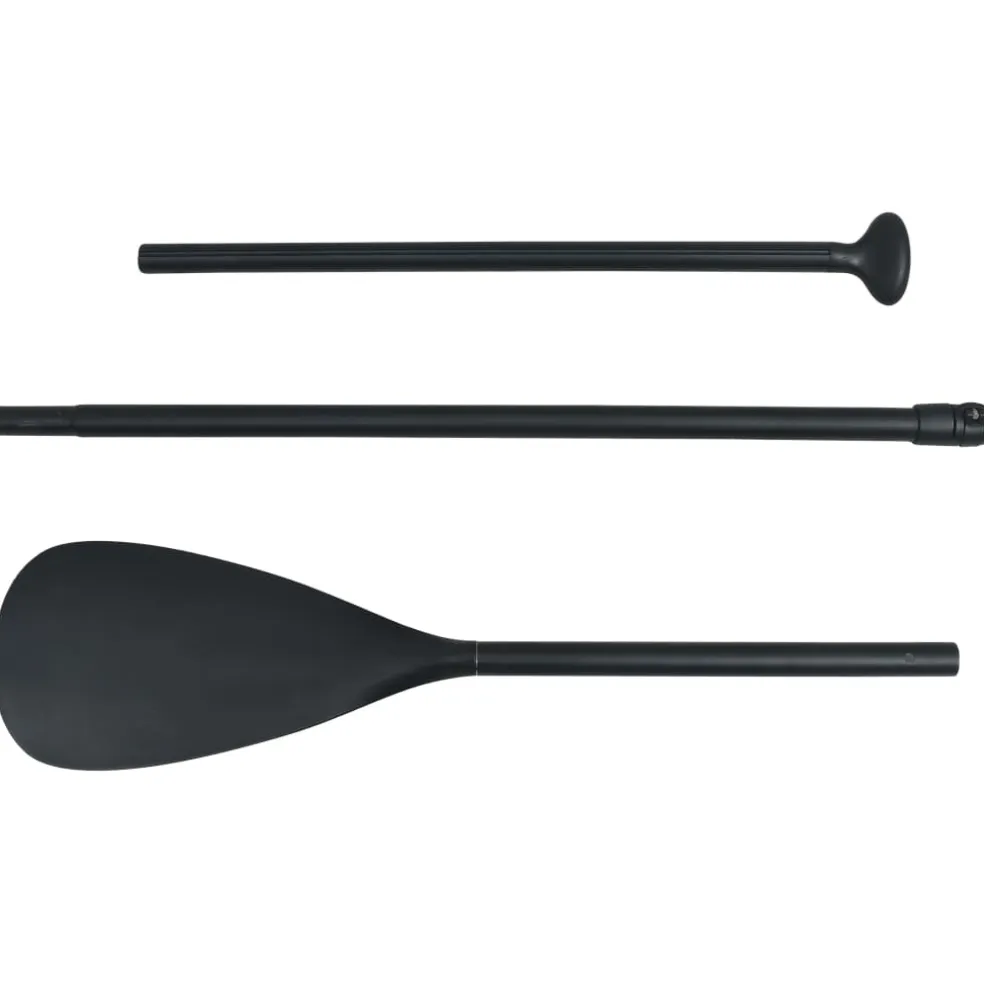 vidaXL Peddel voor SUP 215 cm aluminium zwart