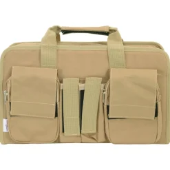vidaXL Pistooltas 40x24x10 cm oxford stof kakikleurig