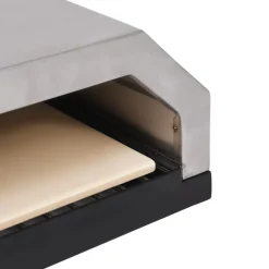 vidaXL Pizzaoven met keramische steen voor gas-/houtskoolbarbecue