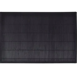 vidaXL 6 Placemats bamboe 30 x 45 cm zwart