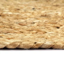 vidaXL Placemats 4 st rond 38 cm jute natuurlijk