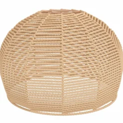 vidaXL Plafondlampenkap Ø36x26 cm ijzer en papier