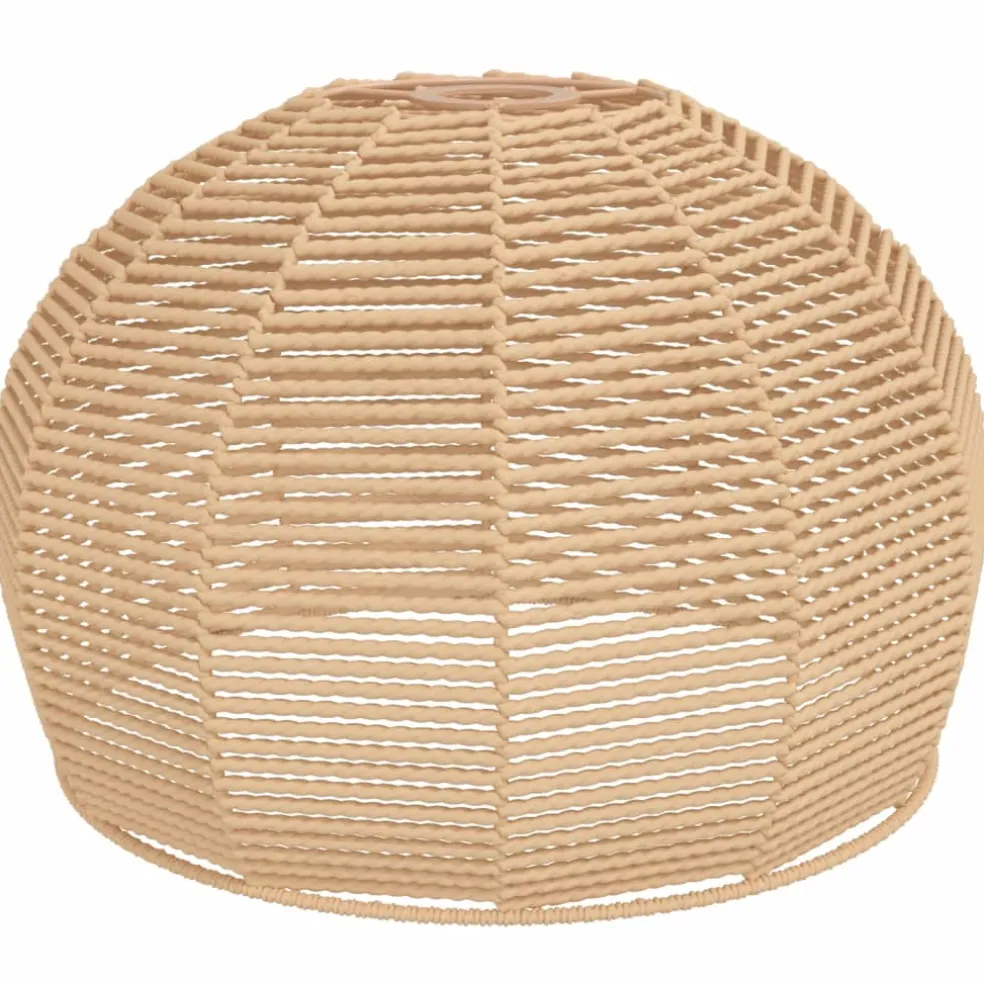 vidaXL Plafondlampenkap Ø36x26 cm ijzer en papier