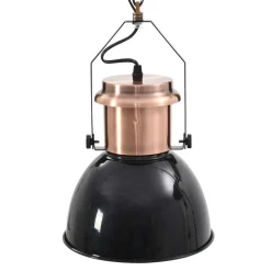 vidaXL Plafondlampen 2 st rond E27 zwart