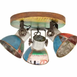 vidaXL Plafondlamp industrieel 25 W E27 42x25 cm meerkleurig