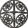 vidaXL Plafondlamp industrieel kettingwiel-ontwerp E27 45 cm