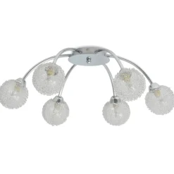 vidaXL Plafondlamp met 6 LED-lampen G9 240 W