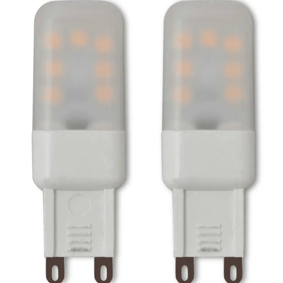 vidaXL Plafondlamp met 3 LED-lampen G9 120 W
