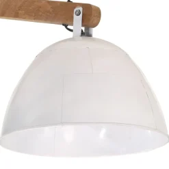 vidaXL Plafondlamp 25 W E27 105x30x65-108 cm wit