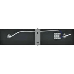 vidaXL Plafondspot met schijnwerpers Zwart 26 x 6 x 16 cm Metaal