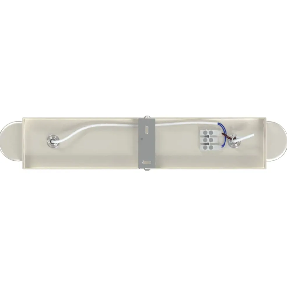 vidaXL Plafondspot met schijnwerpers Nikkel 26 x 6,5 x 11,5 cm Metaal
