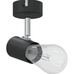 vidaXL Plafondspot met schijnwerpers Nikkel 61 x 10 x 12,5 cm Metaal